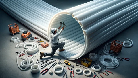 thermal resistance of polyethylene pipes